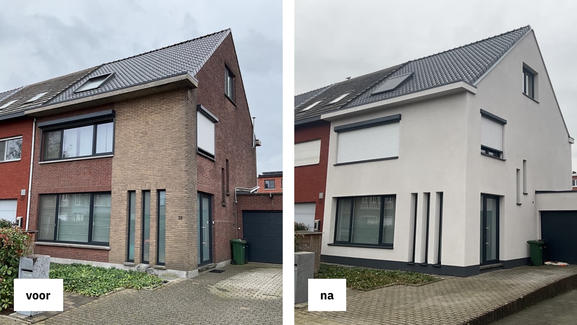 Spuitkurk gevelrenovatie, Aartselaar